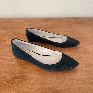 joe’s jeans flats • teal suede • sz 9 • $99